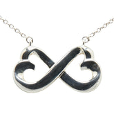 ティファニー ダブルラビングハート ネックレス SV925 シルバー レディース TIFFANY&Co. 【中古】